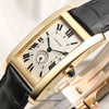 Cartier Tank Americaine 18K Yellow Gold Second Hand Watch Collectors 4