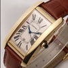 Cartier Tank Americaine Automatic 18K Yellow Gold Second Hand Watch Collectors 4