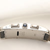 Cartier Tank Americaine Chronograph 18K White Gold Second Hand Watch Collectors 6
