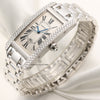 Cartier Tank Americaine Double Row Diamond Bezel 09MG Second Hand Watch Collectors 3