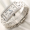 Cartier Tank Americaine Double Row Diamond Bezel 85MG Second Hand Watch Collectors 3