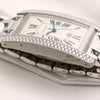 Cartier Tank Americaine Double Row Diamond Bezel 85MG Second Hand Watch Collectors 5