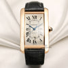 Cartier-Tank-Americaine-XL-18K-Rose-Gold-Second-Hand-Watch-Collectors-1