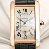 Cartier Tank Americaine XL 18K Rose Gold Second Hand Watch Collectors 2