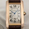 Cartier Tank Americaine XL 18K Rose Gold Second Hand Watch Collectors 2