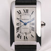 Cartier Tank Americaine XL 18K White Gold W2609956 Second Hand Watch Collectors 2