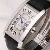Cartier Tank Americaine XL 18K White Gold W2609956 Second Hand Watch Collectors 4