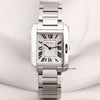 Cartier-Tank-Anglaise-Stainless-Steel-Second-Hand-Watch-Collectors-1