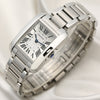 Cartier Tank Anglaise Stainless Steel Second Hand Watch Collectors 3