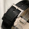 Cartier Tank Divan 18K White Gold Diamond Bezel Second Hand Watch Collectors 10