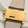 Cartier Tank Divan 18K Yellow Gold Diamond Bezel Second Hand Watch Collectors 7