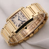 Cartier Tank Francaise 18K Yellow Gold Second Hand Watch Collectors 3