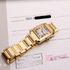 Cartier Tank Francaise 18K Yellow Gold Second Hand Watch Collectors 7