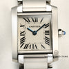 Cartier Tank Francaise Stainless Steel Second Hand Watch Collectors 2