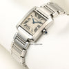 Cartier Tank Francaise Stainless Steel Second Hand Watch Collectors 3