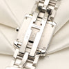 Cartier Tank Francaisse 18K White Gold Diamond Bezel Second Hand Watch Collectors 7