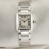 Cartier-Tank-Francaisse-18K-White-Gold-Second-Hand-Watch-Collectors-1