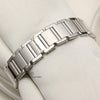 Cartier Tank Francaisse 18K White Gold Second Hand Watch Collectors 7