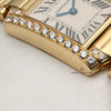 Cartier Tank Francaisse 18K Yellow Gold Diamond Second Hand Watch Collectors 5