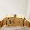 Cartier Tank Francaisse 18K Yellow Gold Second Hand Watch Collectors 5