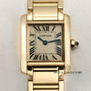 Cartier Tank Francaisse 18K Yellow Gold Seocnd Hand Watch Collectors 2