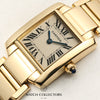 Cartier Tank Francaisse 18K Yellow Gold Seocnd Hand Watch Collectors 4
