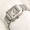 Cartier Tank Francaisse Stainless Steel Second Hand Watch Collectors 3