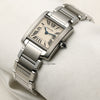 Cartier Tank Franscaise Lady Stainless Steel Second Hand Watch Collectors 3