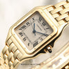 Cartier Tank Panthere 18K Yellow Gold Second Hand Watch Collectors 4