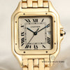 Cartier Tank Panthere Gents 18K Yellow Gold Second Hand Watch Collectors 2