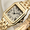 Cartier Tank Panthere Gents 18K Yellow Gold Second Hand Watch Collectors 4