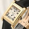 Cartier Tank Paris 18K Yellow Gold Second Hand Watch Collectors 4