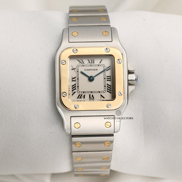 Cartier Tank Santos Steel & Gold Second Hand Watch Collectors 1