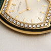 Cartier Tonneau 18K Yellow Gold Diamond Bezel Second Hand Watch Collectors 3