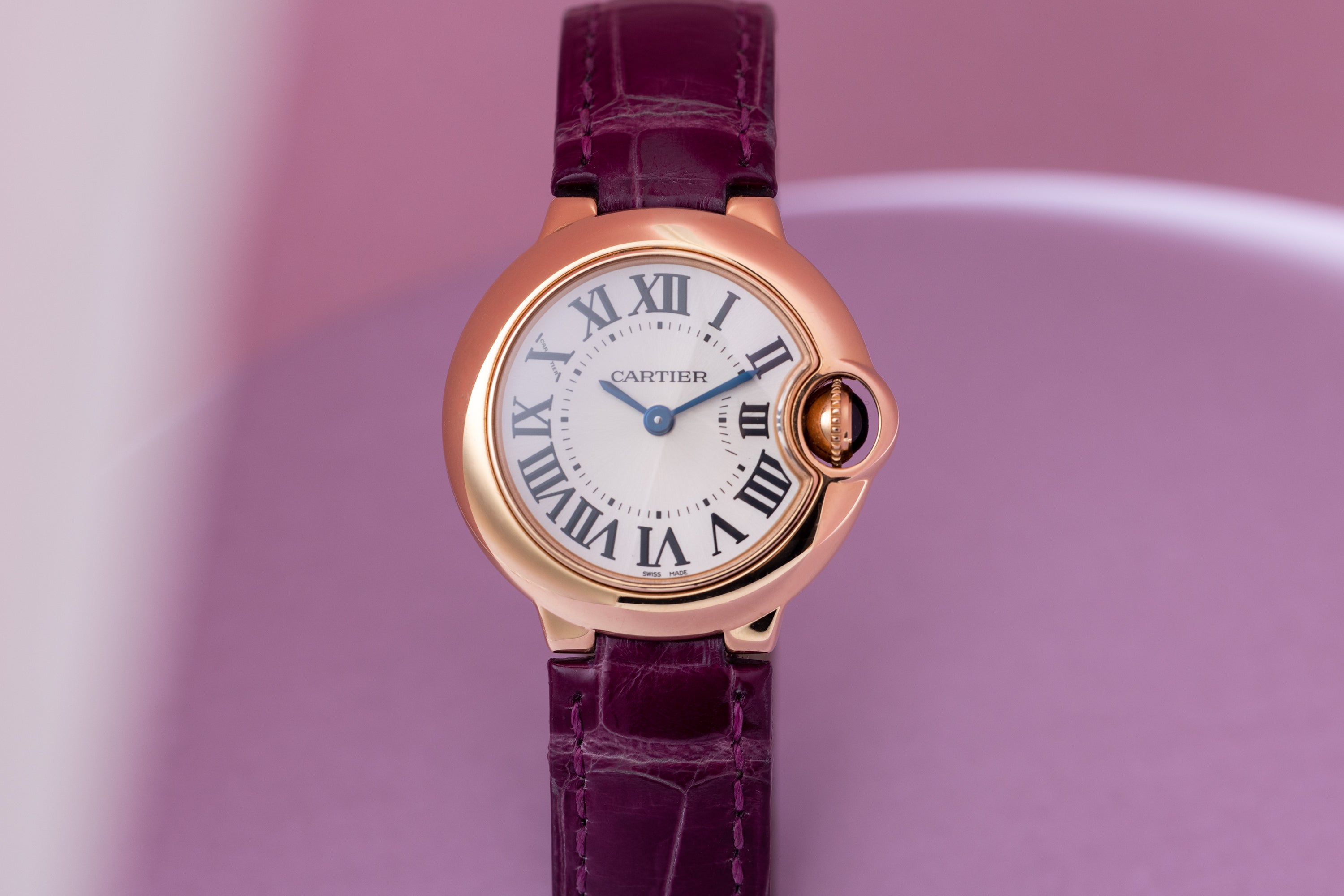 Cartier Ballon Bleu | REF. 3007 | 28mm | 18k Rose Gold | Box Only
