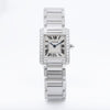 Cartier Tank Francaise | REF. 2403 | 18k White Gold | Diamond Bezel | Box & Papers