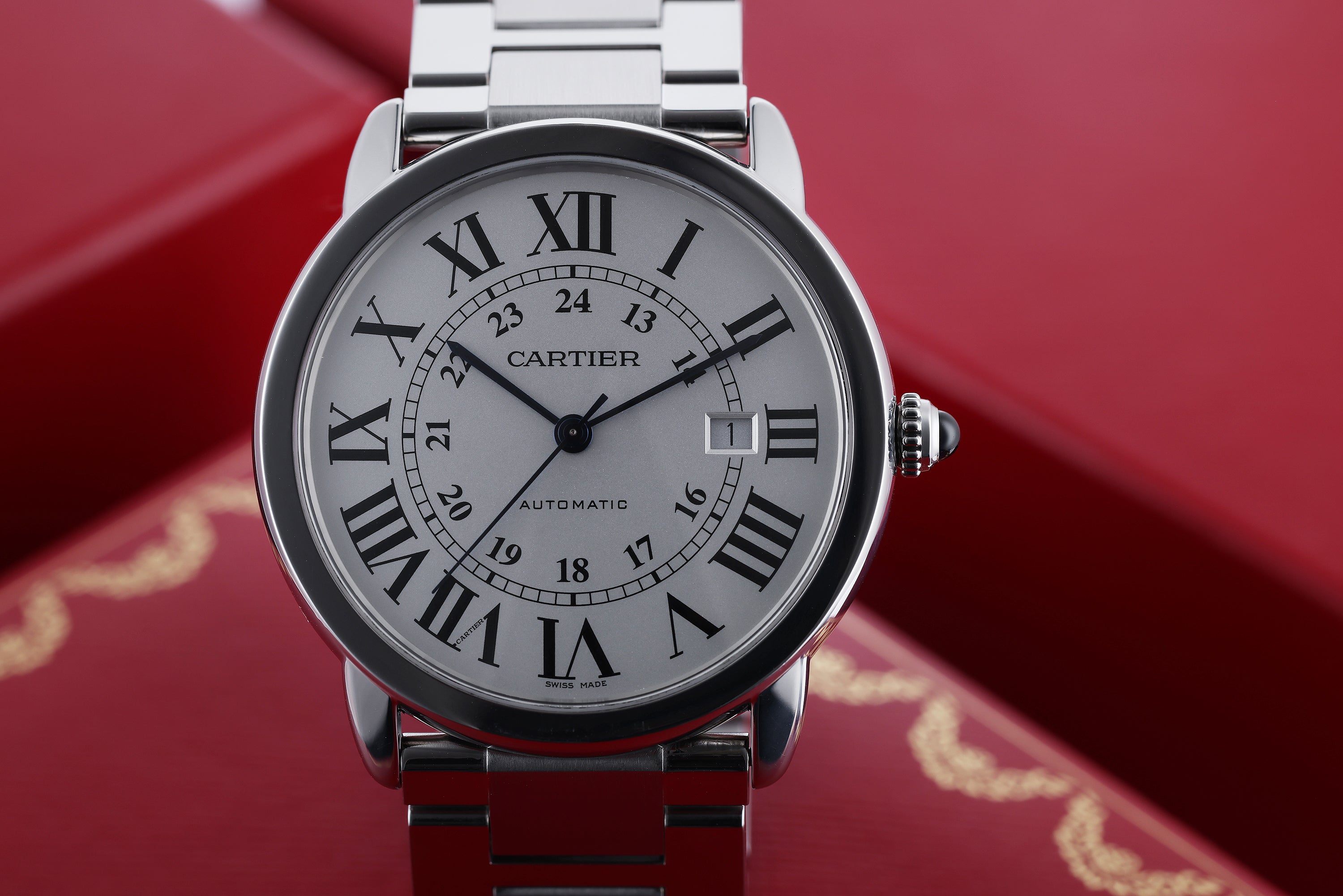 Cartier Ronde Solo | REF.  W6701011 | 42mm | Case No. 3802 | Box & Papers | 2021 | Stainless Steel