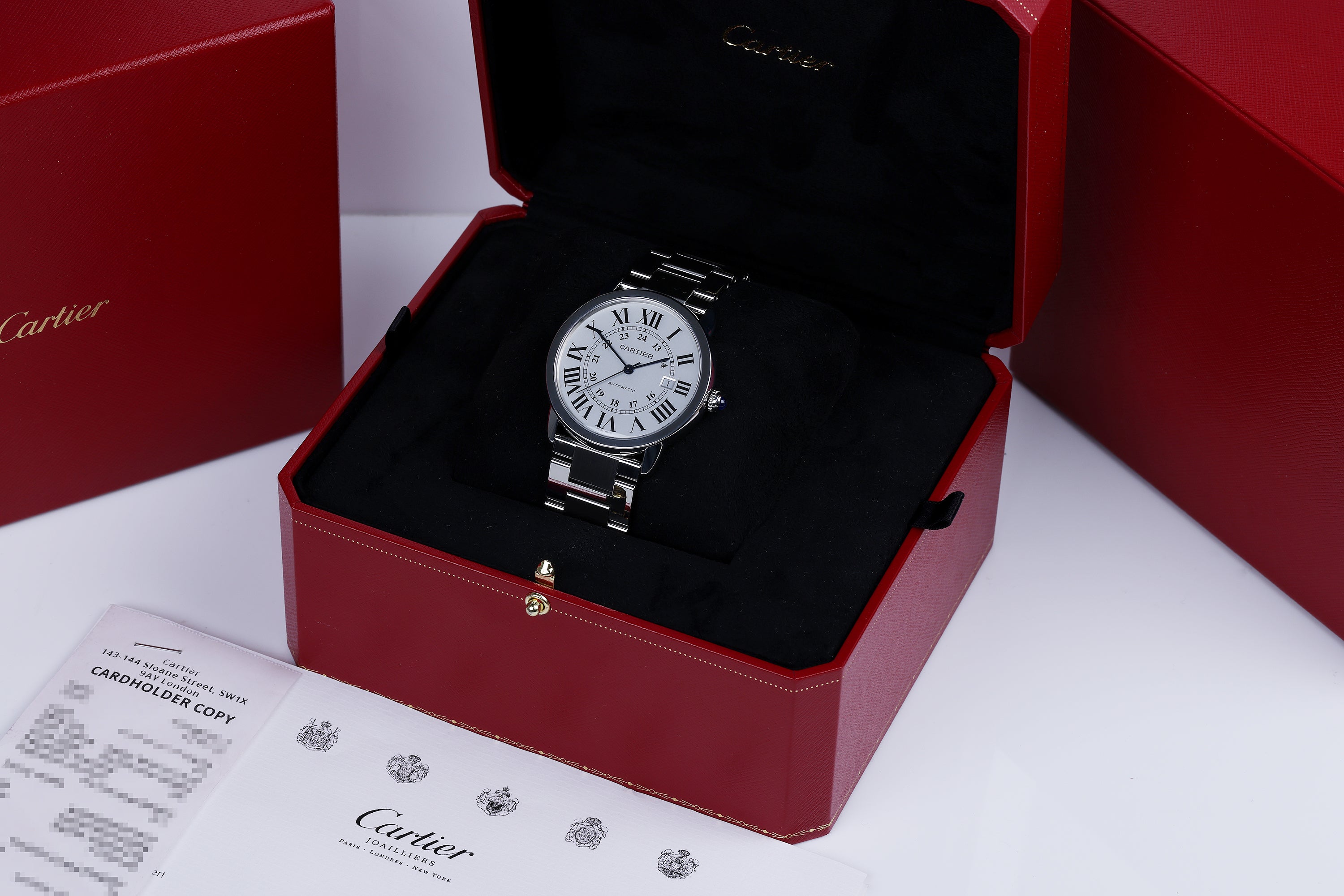 Cartier Ronde Solo | REF.  W6701011 | 42mm | Case No. 3802 | Box & Papers | 2021 | Stainless Steel
