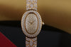 Cartier Baignoire | Full Pave Diamond Ladies Watch | REF. 1950 1 | 18k Yellow Gold