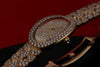 Cartier Baignoire | Full Pave Diamond Ladies Watch | REF. 1950 1 | 18k Yellow Gold