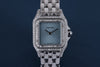 Cartier Panthere | REF. 1660 | Ice Blue Dial | Diamond Bezel, Case & Shoulders | 18k White Gold