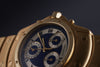 Cartier Santos Ronde (Round) Chronograph | REF. 1500 0 | Blue Dial | 18k Yellow Gold | Ladies Watch