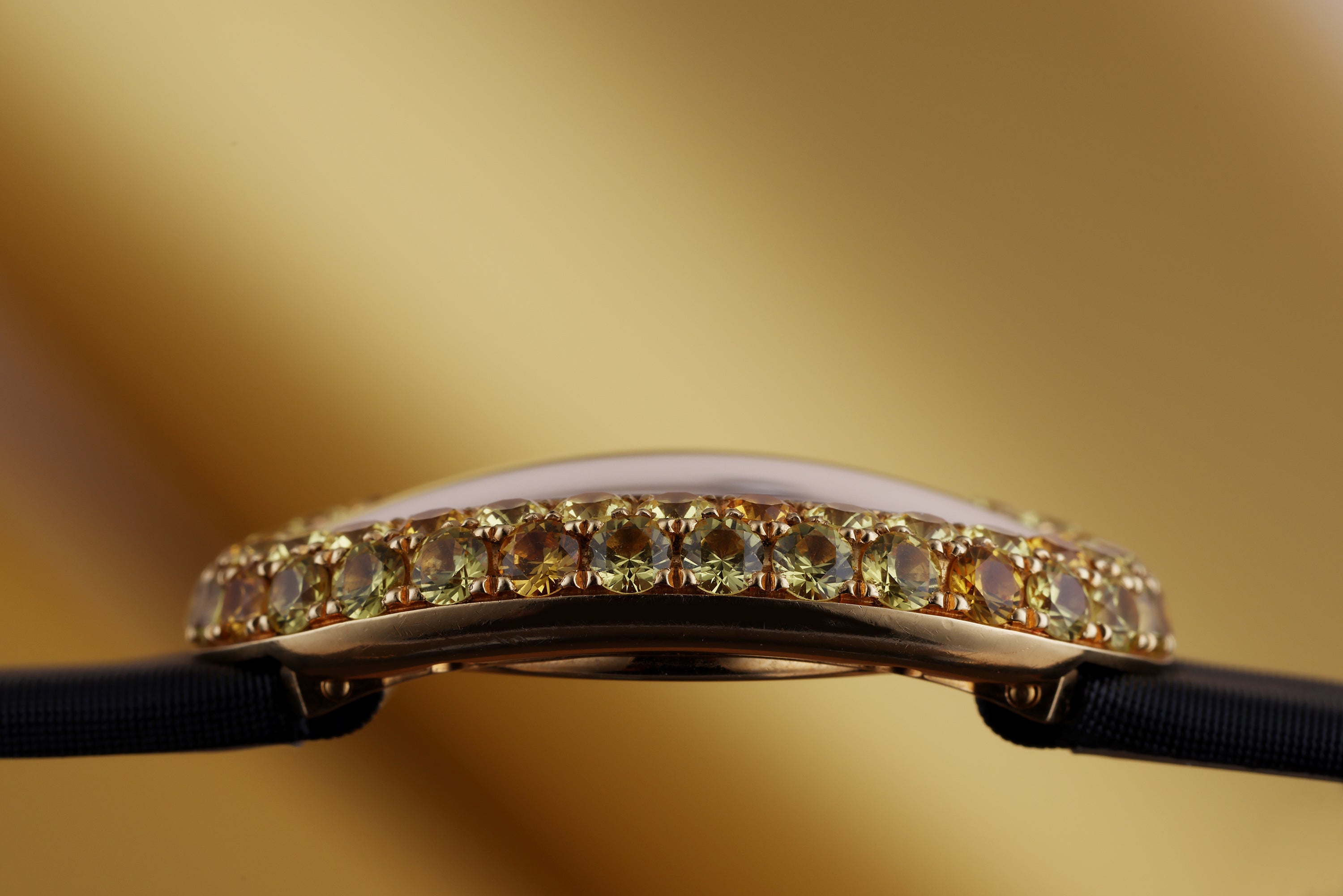 Rare Cartier Baignoire | REF. 1954 | Yellow Sapphires | 18k Yellow Gold | 2003