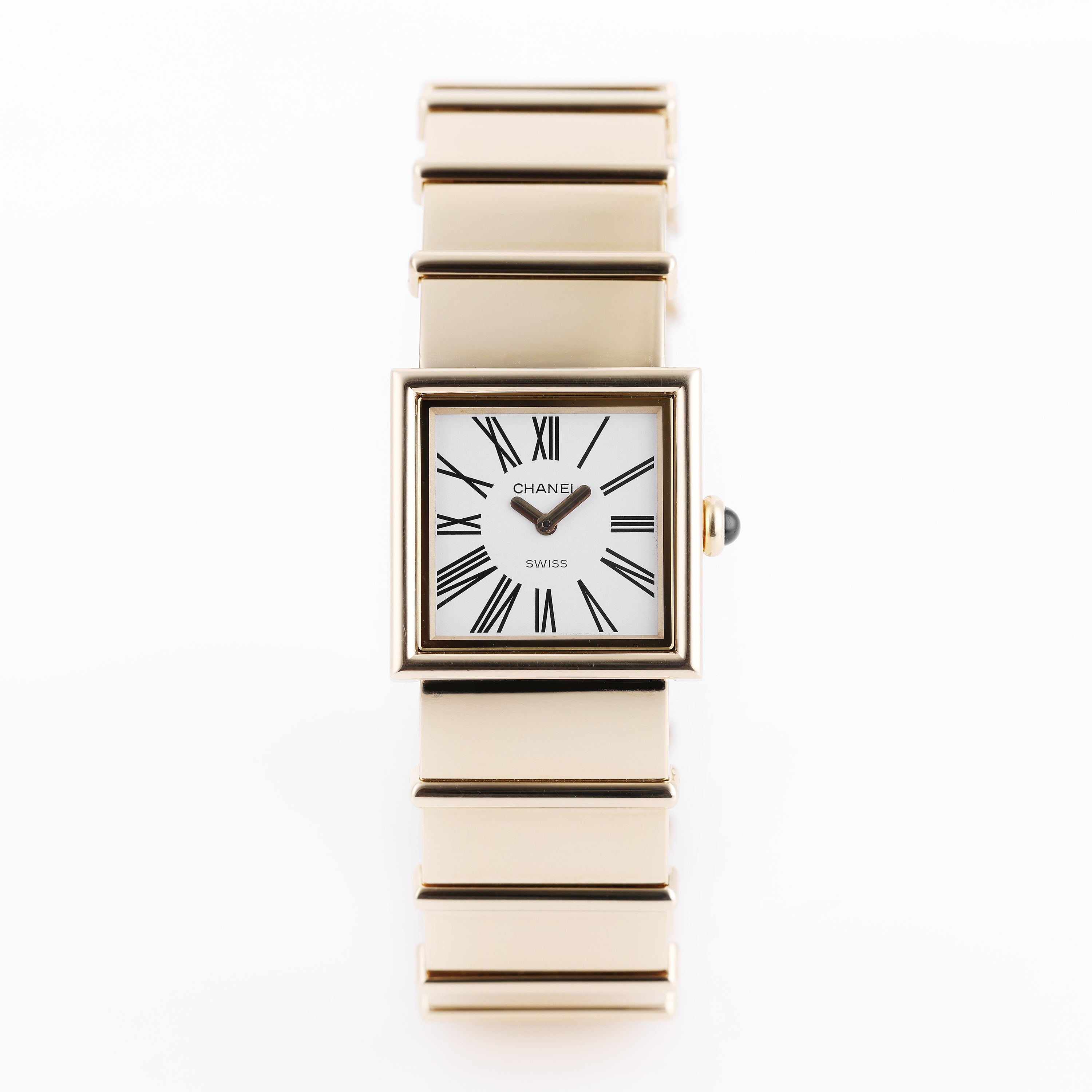 Chanel Mademoiselle Ladies Wristwatch, REF. H0834, 18k Yellow Gold