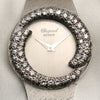 Chopard 18K White Gold Diamond Bezel Second hand Watch Collectors 2