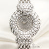 Chopard 18K White Gold Pave Diamond Dial Bezel Second Hand Watch Collectors 2