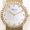 Chopard 18K Yellow Gold Diamond Dial & MOP Diamond Bezel S13 3030 Second Hand Watch Collectors (2)