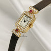 Chopard 18K Yellow Gold Diamond & Ruby 2 Second Hand Watch Collectors 2