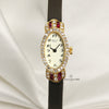Chopard 18K Yellow Gold Diamond & Ruby Second Hand Watch Collectors 1
