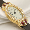 Chopard 18K Yellow Gold Diamond & Ruby Second Hand Watch Collectors 3